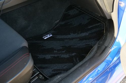 HKS Tufted Series Monotone Oil Color Floor Mat Set 2015-2021 WRX / 2015-2021 STI