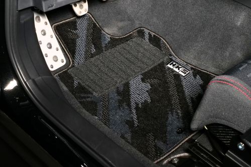 HKS Tufted Series Monotone Oil Color Floor Mat Set 2022-2026 WRX