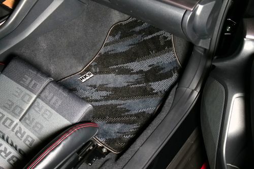 HKS Tufted Series Monotone Oil Color Floor Mat Set 2022-2026 WRX