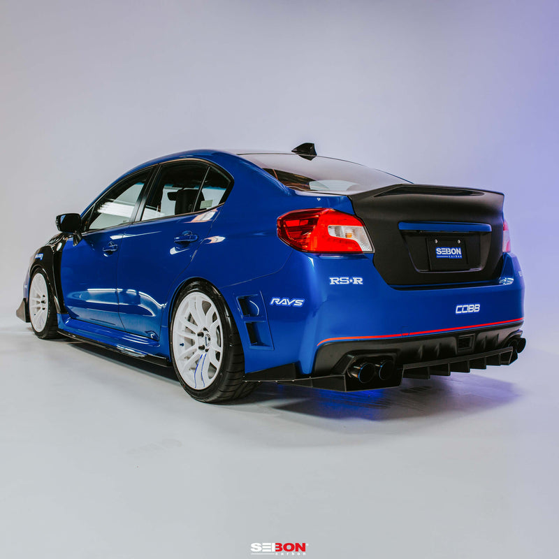 Seibon C Style Carbon Fiber Trunk Lid 2015-2021 WRX / 2015-2021 STI