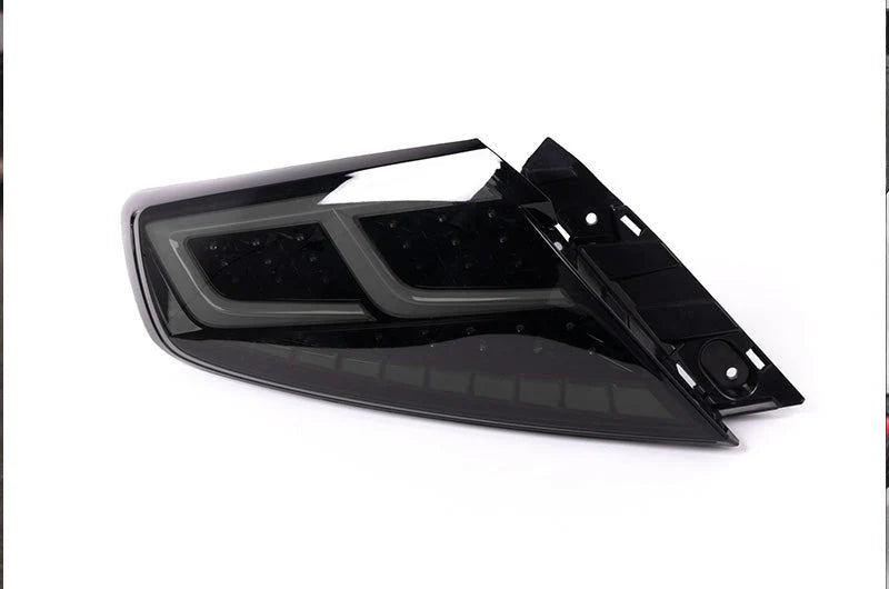 OLM Smoke Lens Spec AR LED Tail Lights White Bar 2022-2026 WRX