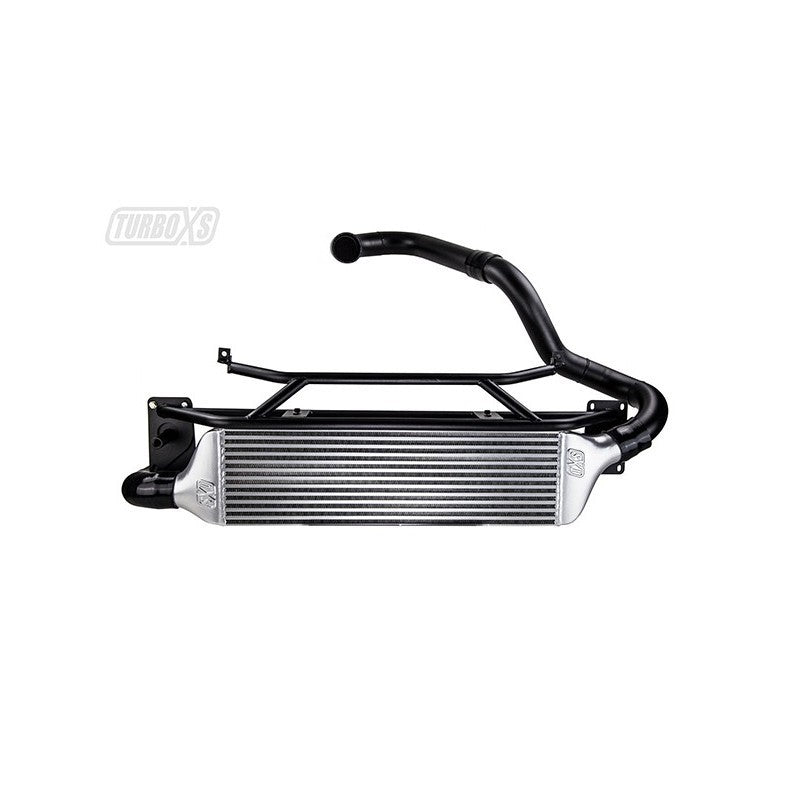 TurboXS Front Mount Intercooler Kit Wrinkle Black 2015-2021 WRX