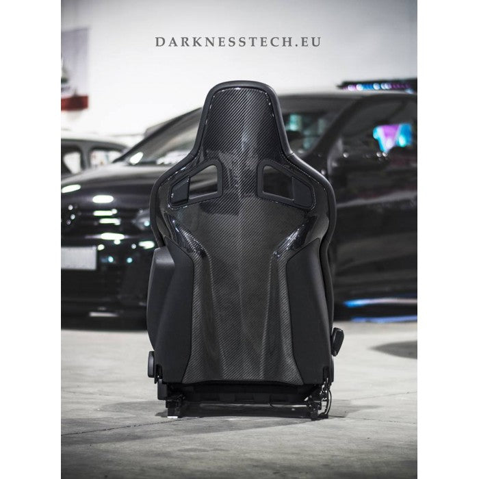 DarknessTech Carbon Fiber Recaro CS Seat Backing — WRXDaily