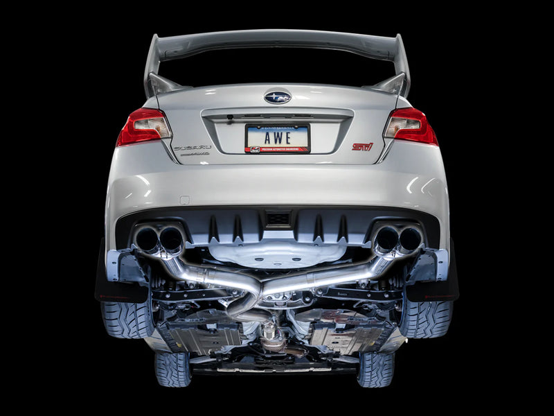 AWE Tuning Track Edition Catback Exhaust 2011-2021 WRX/STI