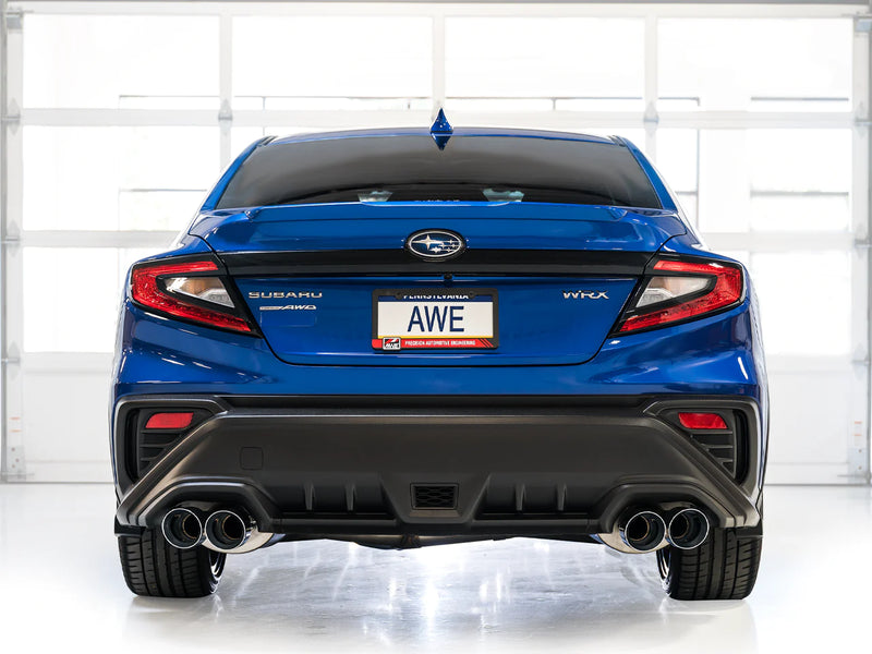 AWE Track Edition Catback Exhaust 2022+ WRX