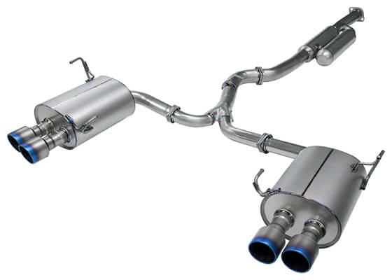 HKS Super Turbo Muffler Titanium Exhaust 2015-2021 WRX/STI