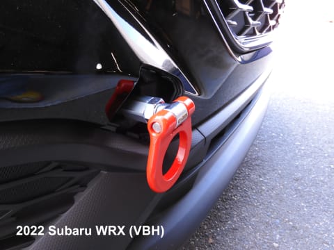 Cusco Front Tow Hook Red 2022+ WRX
