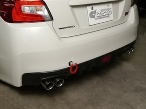 Cusco Rear Tow Hook Red 2011-2021 WRX/STI