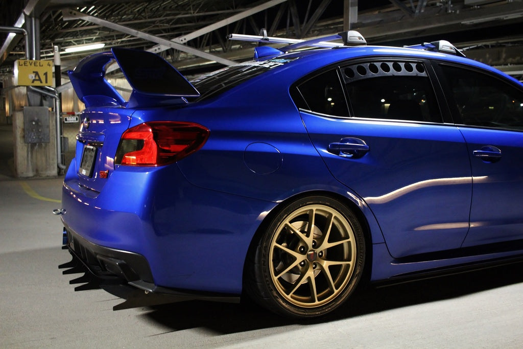 Wrx Rear Window Diffuser Verus Engineering Aggressive Rear Diffuser 2015-2021 WRX/STI — WRXDaily