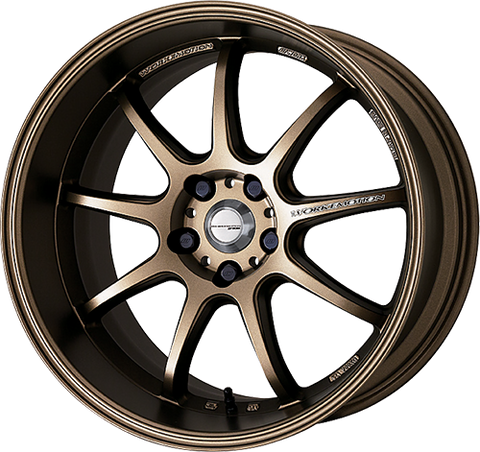Work Emotion D9R Bronze 18x9.5 +23 5x114.3 — WRXDaily