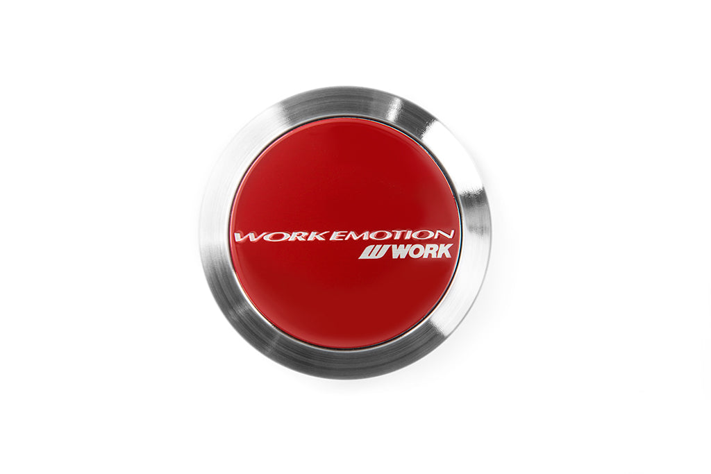 Work Emotion Center Cap Flat Type Red