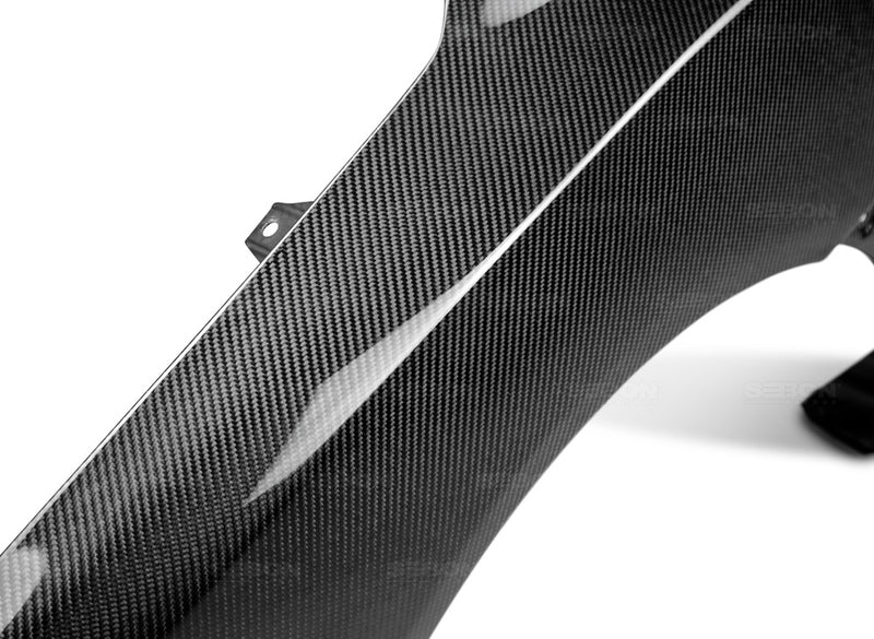 Seibon OEM Style Carbon Fiber Fenders 2015-2021 WRX/STI