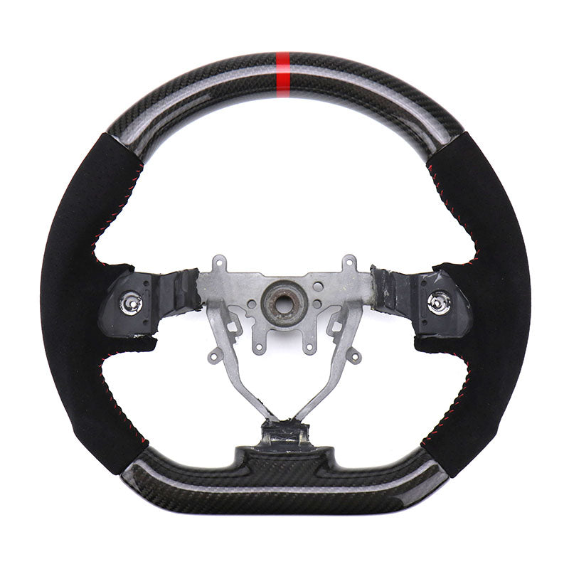 FactionFab Carbon and Suede Steering Wheel 2008-2014 WRX/STI