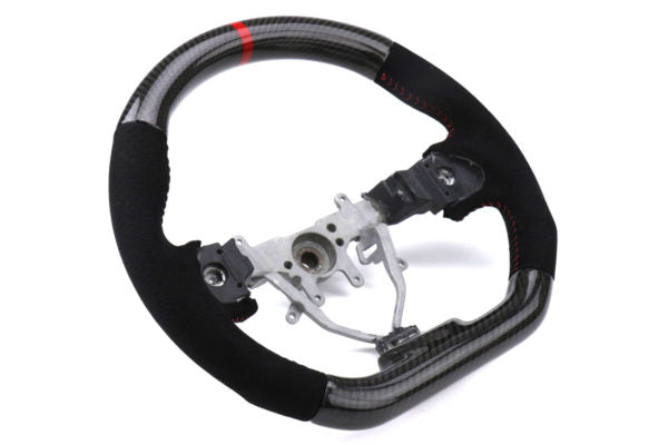 FactionFab Carbon and Suede Steering Wheel 2008-2014 WRX/STI