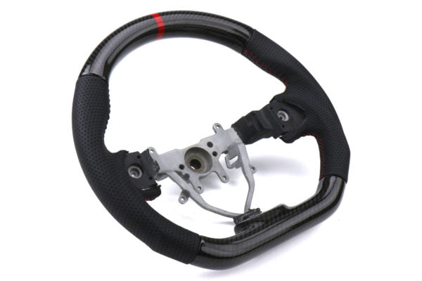 FactionFab Carbon and Leather Steering Wheel 2008-2014 WRX/STI