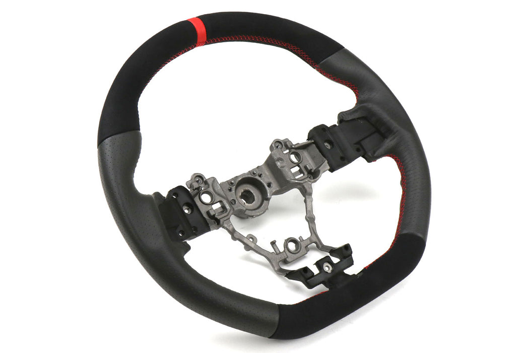 FactionFab Leather and Suede Steering Wheel 2015-2021 WRX/STI