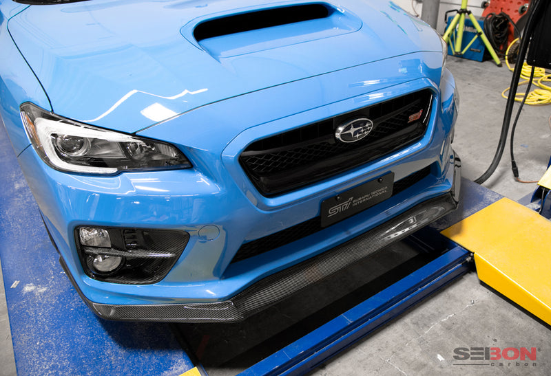 Seibon MB1 Carbon Fiber Front Lip 2015-2017 WRX/STI