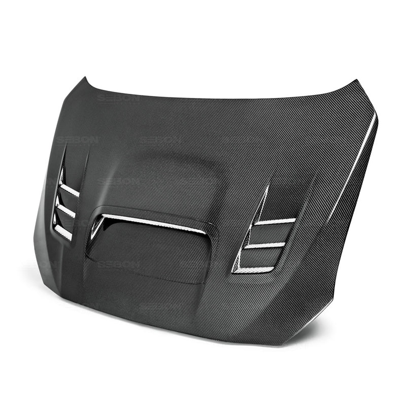 Seibon CW Style Carbon Fiber Hood 2015-2021 WRX/STI
