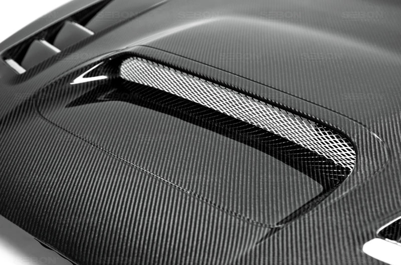 Seibon CW Style Carbon Fiber Hood 2015-2021 WRX/STI