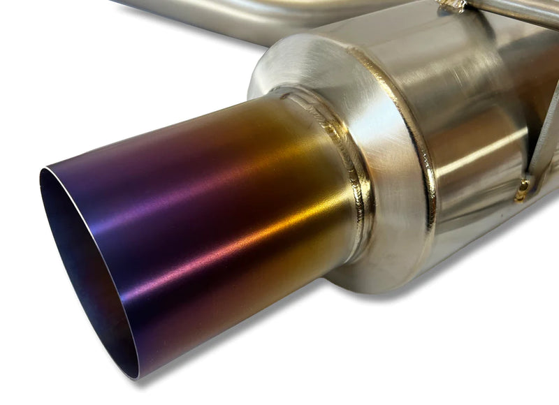 ETS Single Exit Titanium Catback Exhaust 2022+ WRX