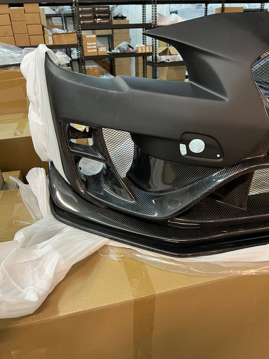 MSP Carbon Fiber VR Style Front Splitter 2015-2021 Subaru WRX/STI
