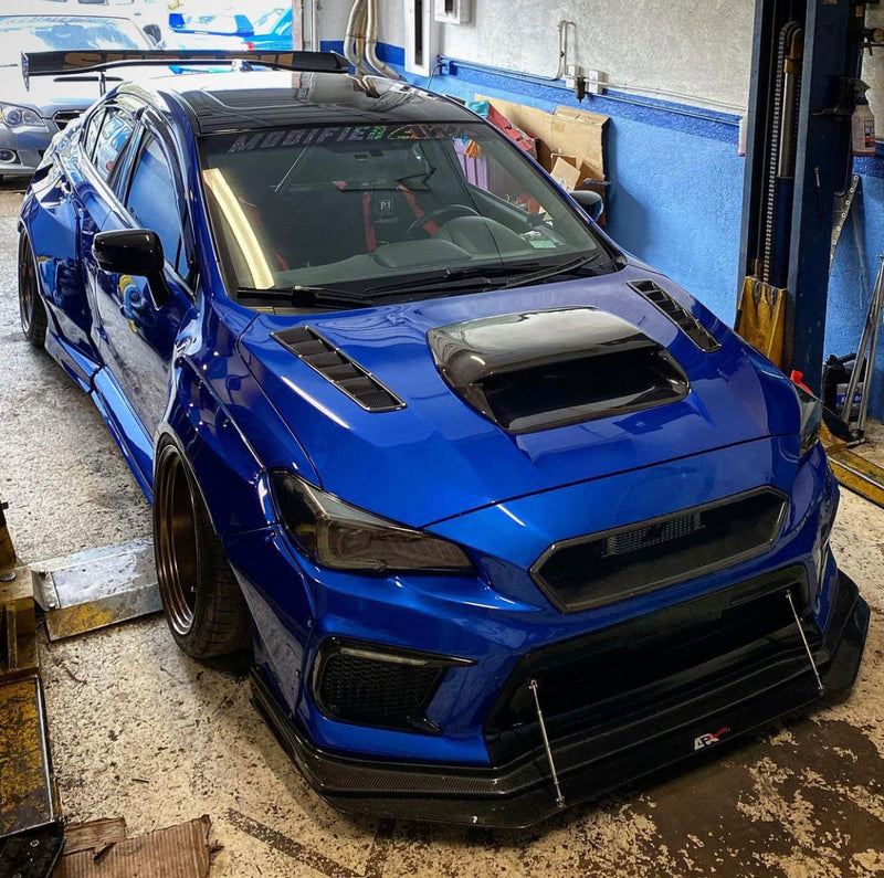 MSP Sequential Fog Light Bezels w/o Fog Light Hole 2018-2021 WRX / 2018-2021 STI