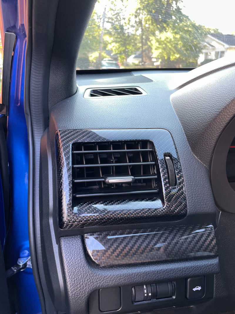 MSP Carbon Fiber Side AC Vent Replacements 2015-2021 WRX/STI