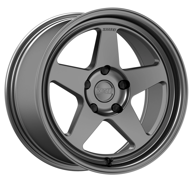 Kansei Rx 8 Kansei KNP Gloss Gunmetal 18x8.5 +35 5x114.3 — WRXDaily