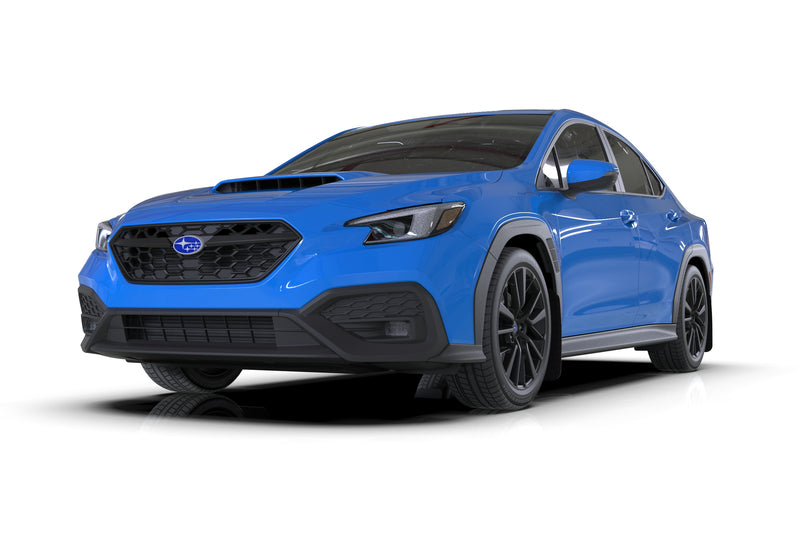 Rally Armor Black UR Mud Flap White Logo 2022+ WRX