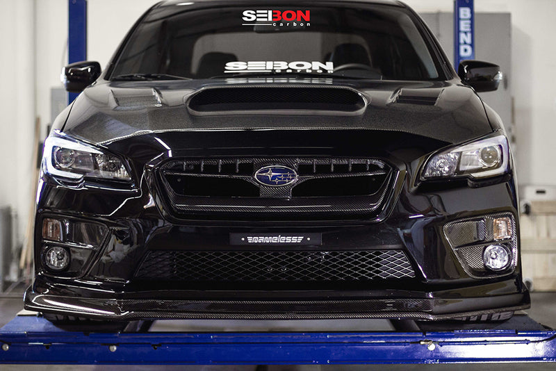 Seibon OEM Style Carbon Fiber Grille 2015-2017 WRX/STI