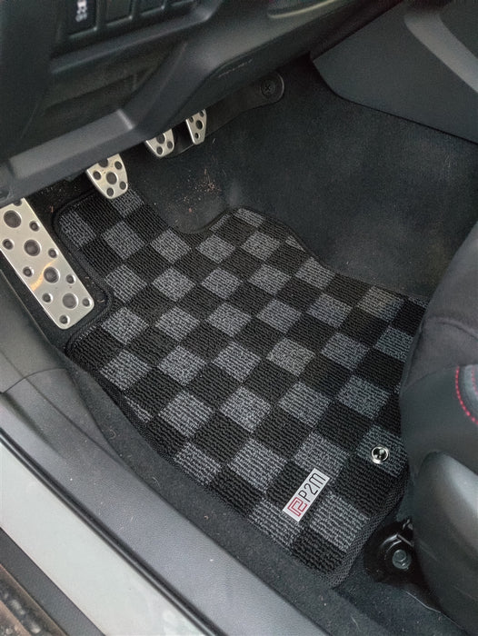 P2M Front and Rear Race Floor Mats 2022+ WRX