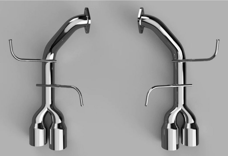 PLM Stainless Steel 3.5" Axleback Exhaust 2022+ WRX