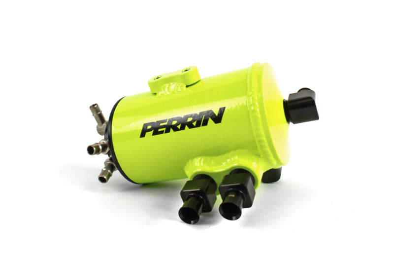 Perrin Neon Yellow Air Oil Separator 2015-2021 WRX