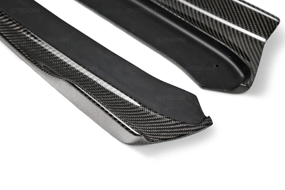 Seibon MB Style Carbon Fiber Rear Lip 2015-2021 WRX/STI