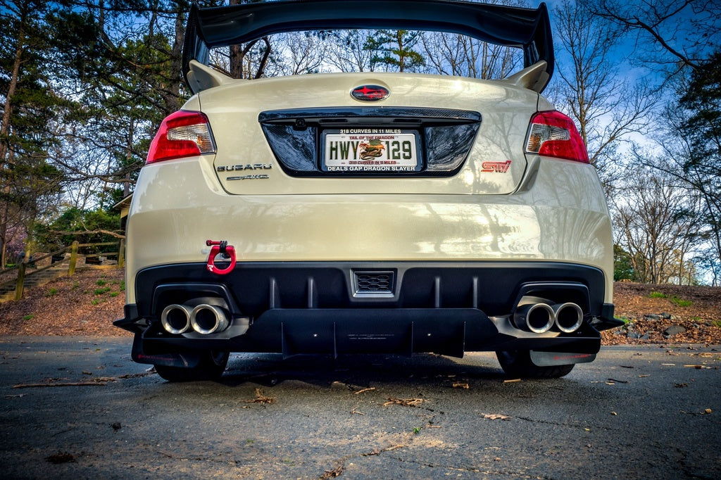 Wrx Rear Window Diffuser Verus Engineering Non Aggressive Rear Diffuser 2015-2021 WRX/STI — WRXDaily