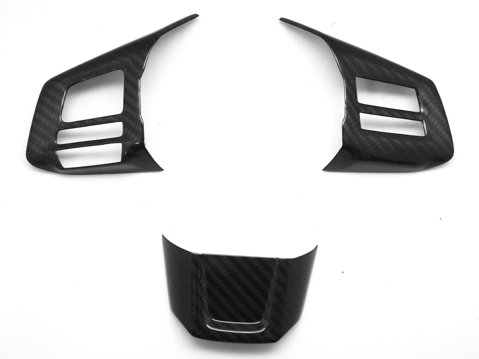 MSP Carbon Fiber Steering Wheel Covers 2015-2021 WRX/STI