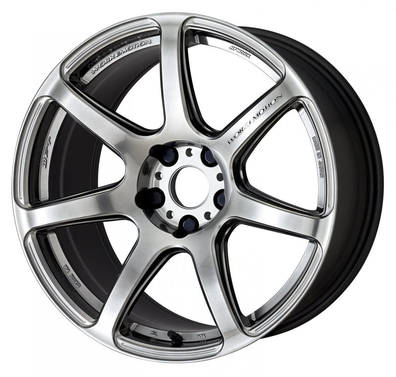 Work Emotion T7R Silver GT 18x10.5 +12 5x114.3