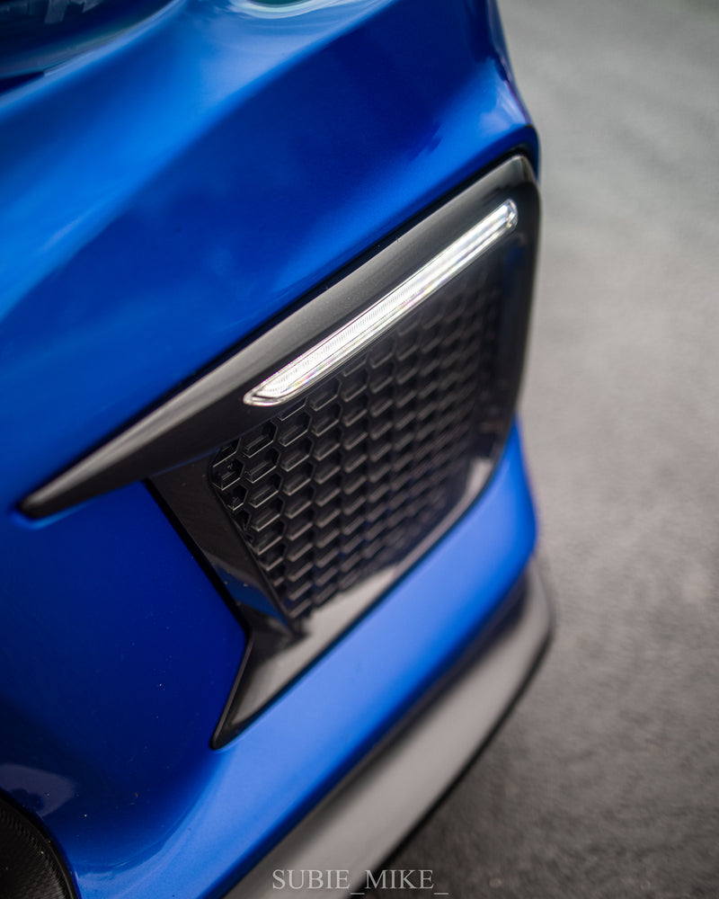 MSP Sequential Fog Light Bezels w/o Fog Light Hole 2018-2021 WRX / 2018-2021 STI