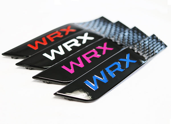 MSP Gloss Black WRX Fender Badges 2015-2021 WRX