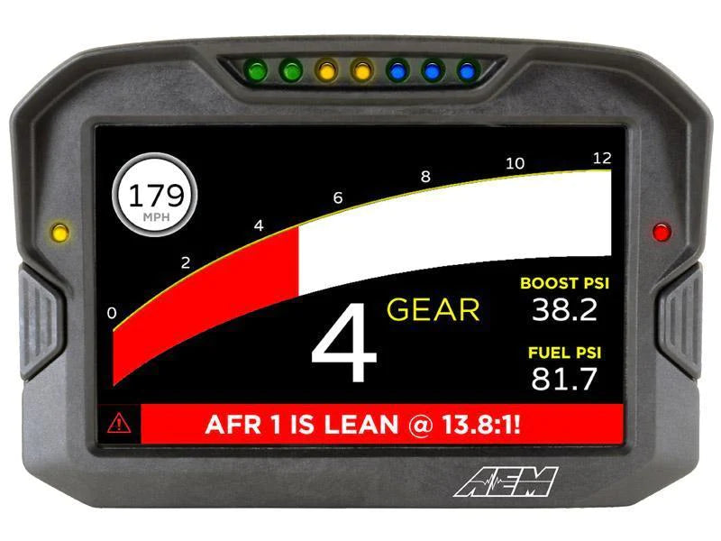 AEM Electronics CD-7LG Carbon Logging Display w/ GPS