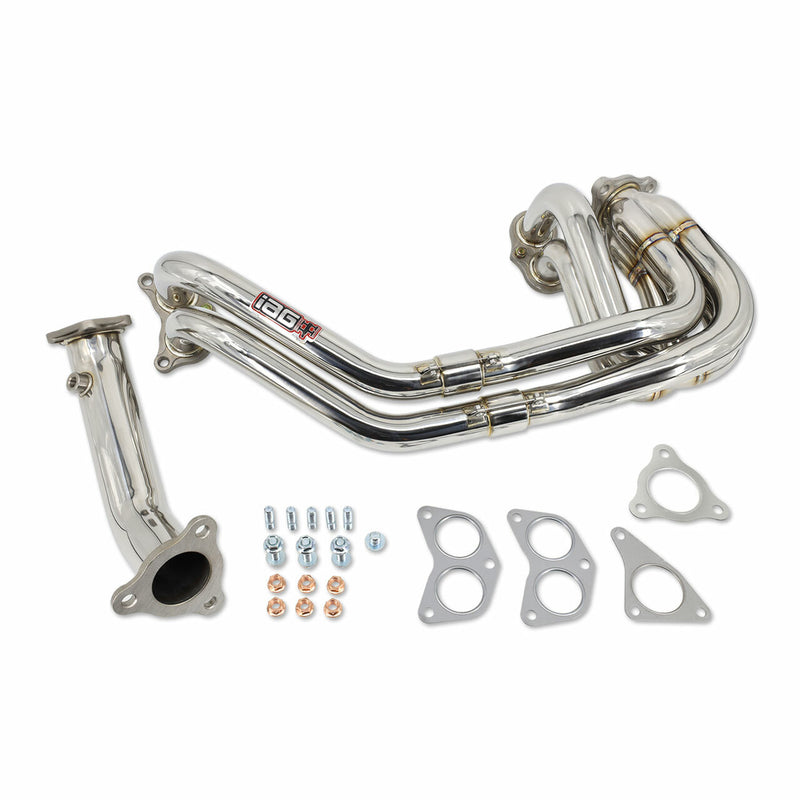 IAG Unequal Length 3-Bolt Header & Up-Pipe 2002-2014 WRX/ 2004-2021 STI