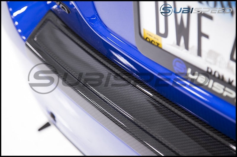 OLM LE Dry Carbon Fiber Rear Bumper Protector 2015-2021 WRX/STI