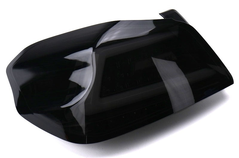 Spec-D Sequential Tail Lights Gloss Black Housing w/ Smoked Lens 2015-2021 WRX/STI