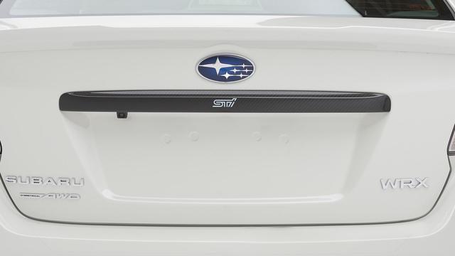 Subaru OEM Carbon Fiber STI Trunk Trim 2015-2021 WRX/STI