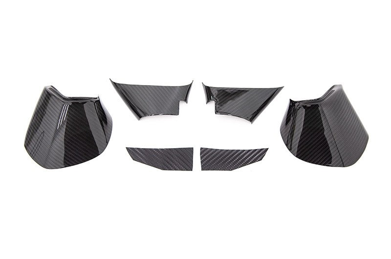 OLM LE Dry Carbon Fiber Lower Mirror Mount Cover 2015-2021 WRX/STI