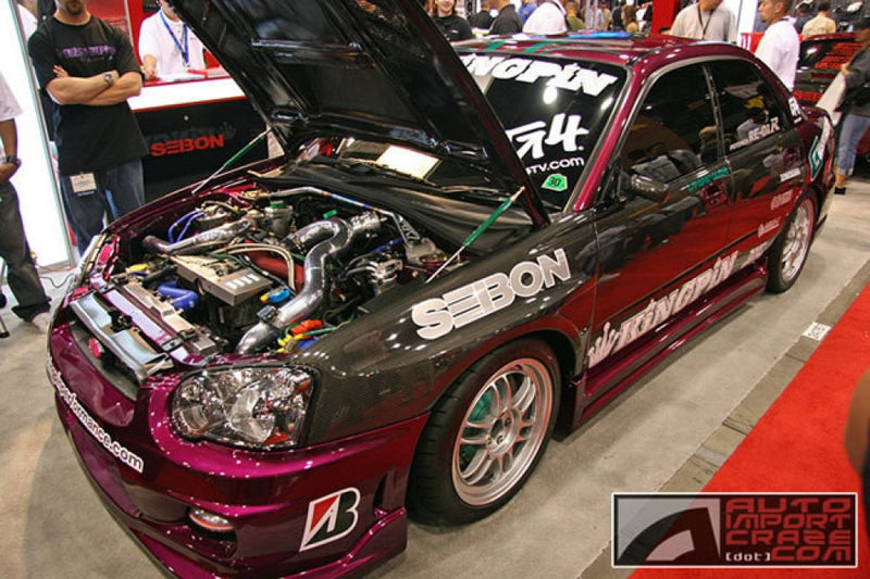 Seibon OEM Style Carbon Fiber Rear Doors 2002-2007 WRX/STI