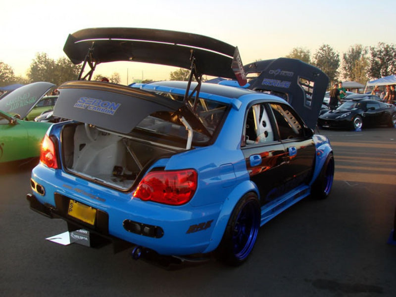 Seibon OEM Style Carbon Fiber Rear Doors 2002-2007 WRX/STI