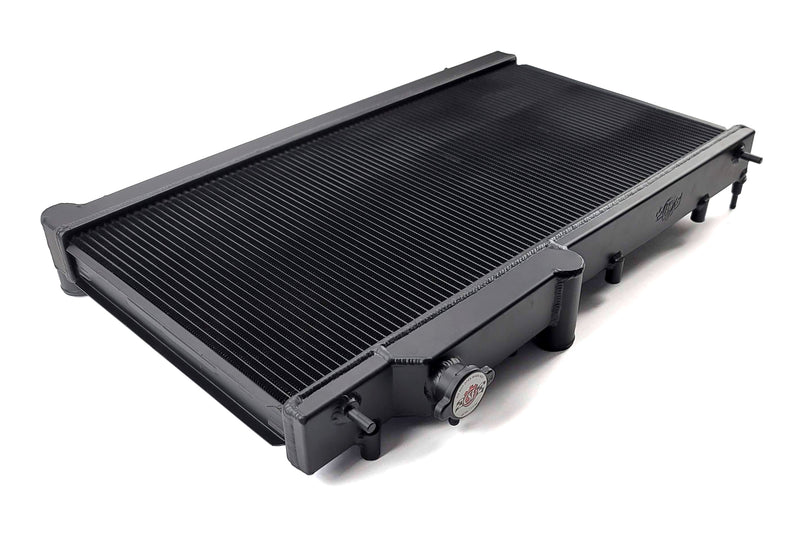 CSF 2-Row Black Radiator 2008-2021 WRX/STI