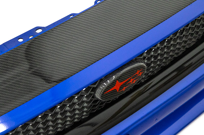 OLM Carbon Fiber Upper Front Bumper Cover 2015-2021 WRX/STI