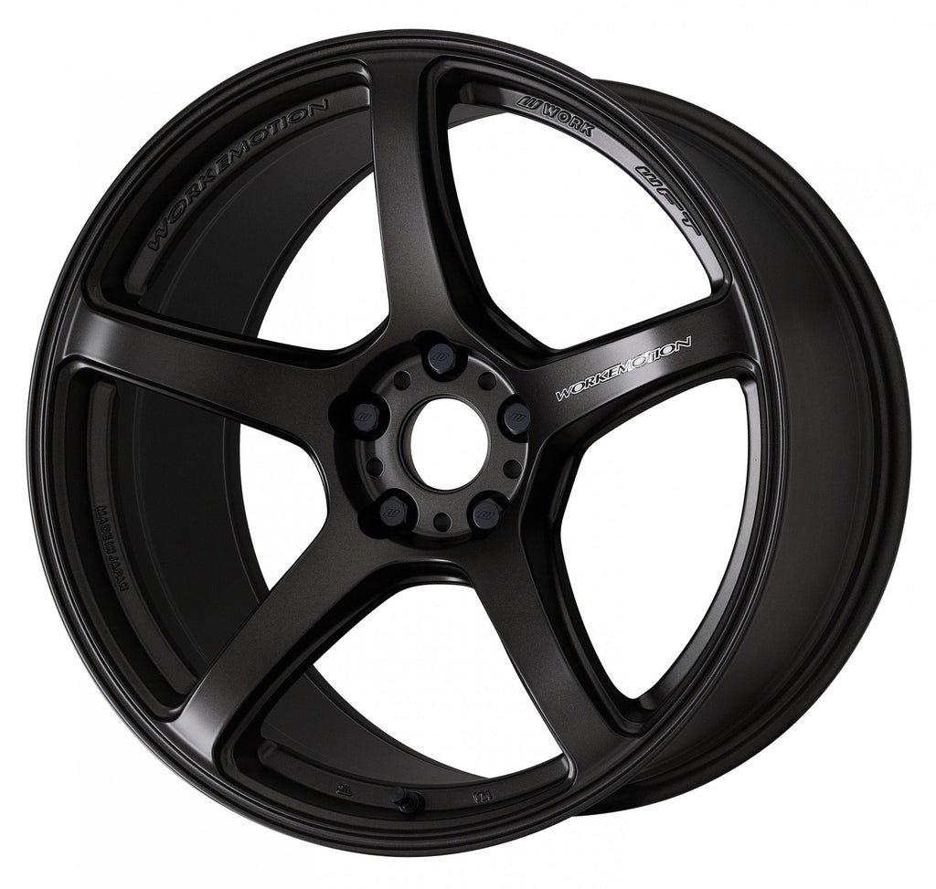 Work Emotion T5R Matte Graphite 18x9.5 +30 5x114.3 — WRXDaily
